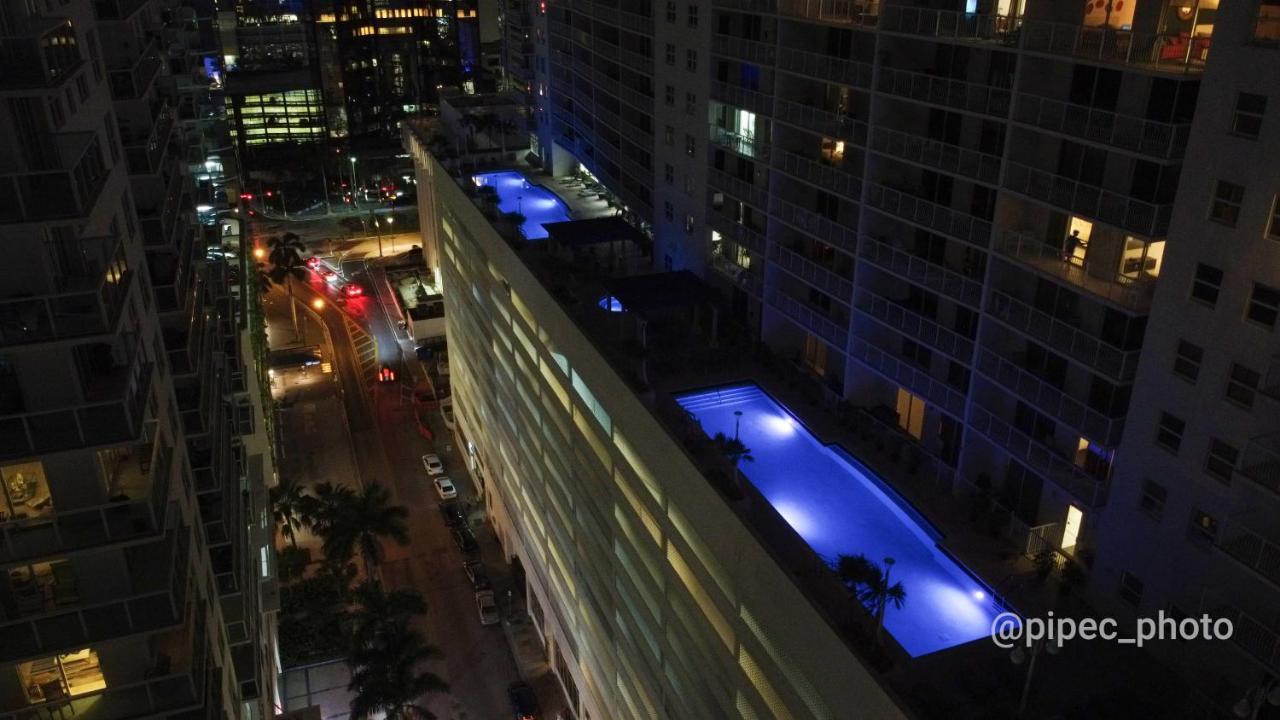 City & Sea View+Free Parking Modern Condo Miami Exteriér fotografie