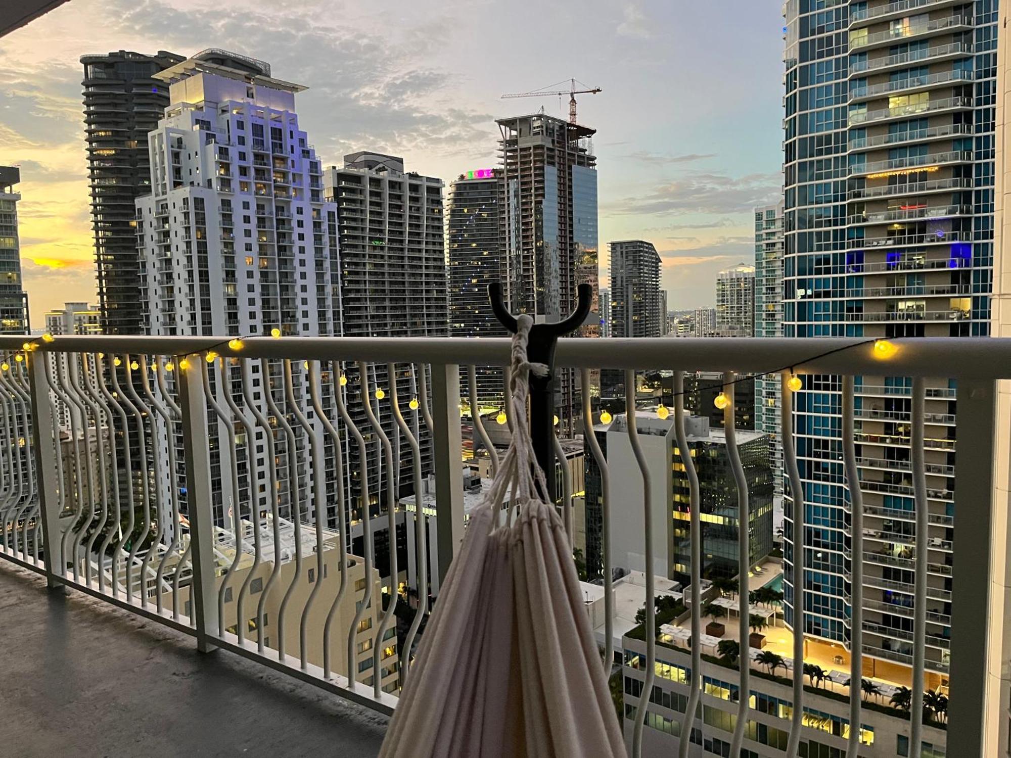 City & Sea View+Free Parking Modern Condo Miami Exteriér fotografie